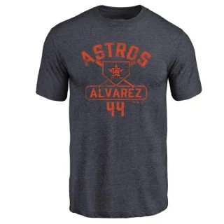 Joe Pepitone Houston Astros Women's Backer Slim Fit T-Shirt - Ash